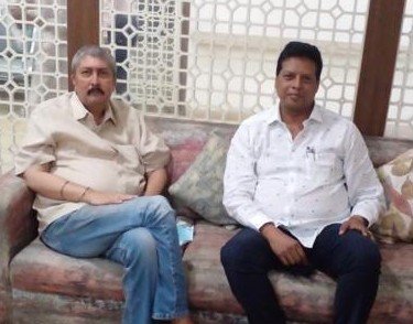 Dr. Harish K. V with Prashanth Thakur